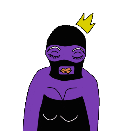 Animation Queen Sticker