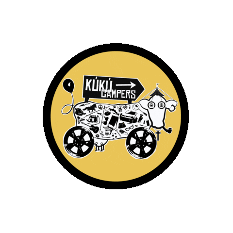 KuKu Campers Ehf Sticker