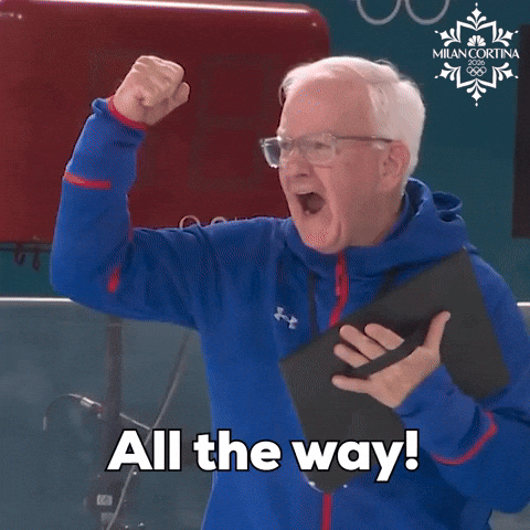 Cheer On Olympic Games GIF by NBC Olympics
