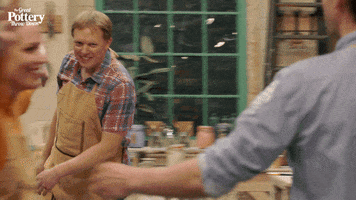 Friends Love GIF by The Great Pottery Throw Down