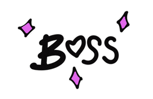 Boss Freezer Sticker by Sukee