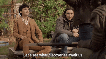 Discovery Excitement GIF by The Walking Dead