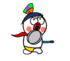 Victory Warrior Sticker by kwaesam