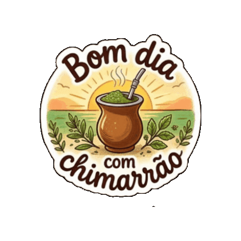 Bom Dia Sticker Sticker