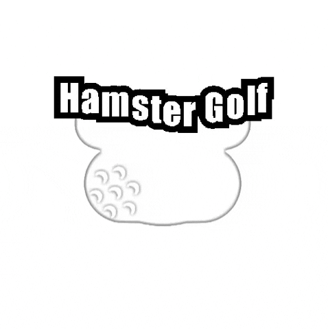 Hamster Golf GIF