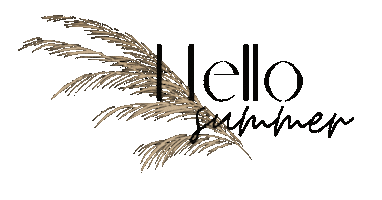 Summer Hello Sticker