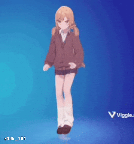 Anime Girl Fortnite Dance GIF