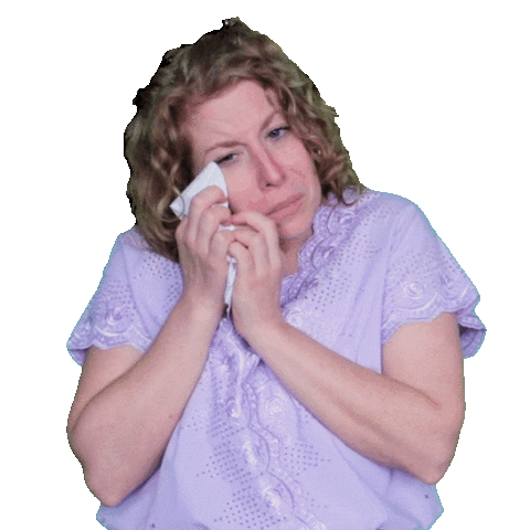 Sad Cry Sticker by baba news