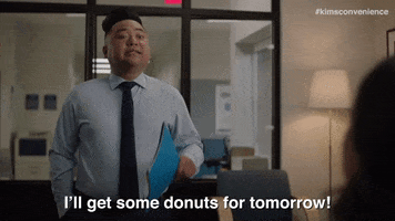 Cookie Monster Doughnuts GIF by Kim's Convenience