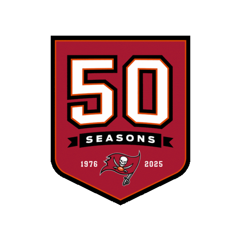 Bucs Crest Sticker by Tampa Bay Buccaneers