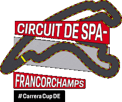 Spa-Francorchamps Racing Sticker by Porsche Carrera Cup Deutschland