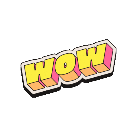 Pop Wow Sticker by bombonautastudio