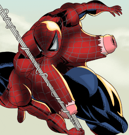 Superhero Spiderman GIF