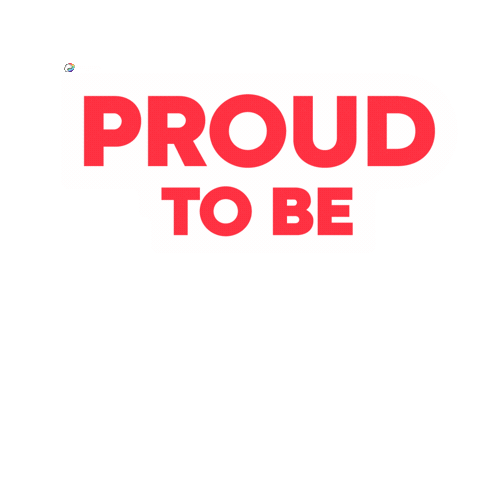 Proud To Be Pride Sticker by Playtika