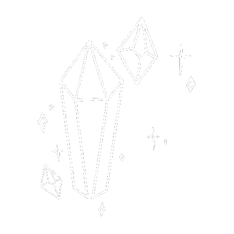 Magic Crystal Stars Sticker