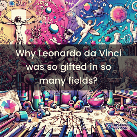 Leonardo Da Vinci Artist GIF by ExplainingWhy.com