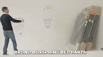 Bed Boxspring GIF by Bruno