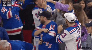 Celebrate New York Rangers GIF by NHL