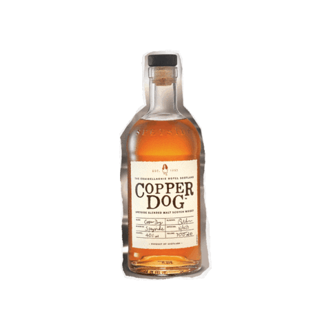 Copper Dog Whisky Sticker