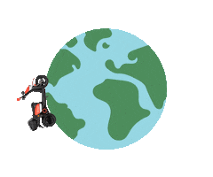 Earth Moto Sticker by Acciona Movilidad