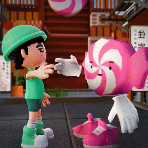 Sugar Rush Friends GIF