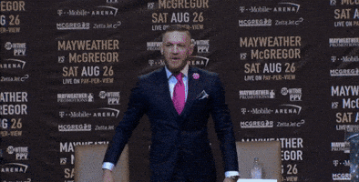 conor mcgregor dancing GIF by ESPN