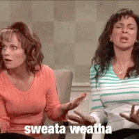 Sweater Weather Reaction GIF