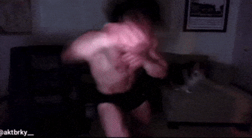 Gym Shadowboxing GIF
