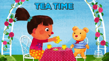 tea teddy GIF by Super Simple