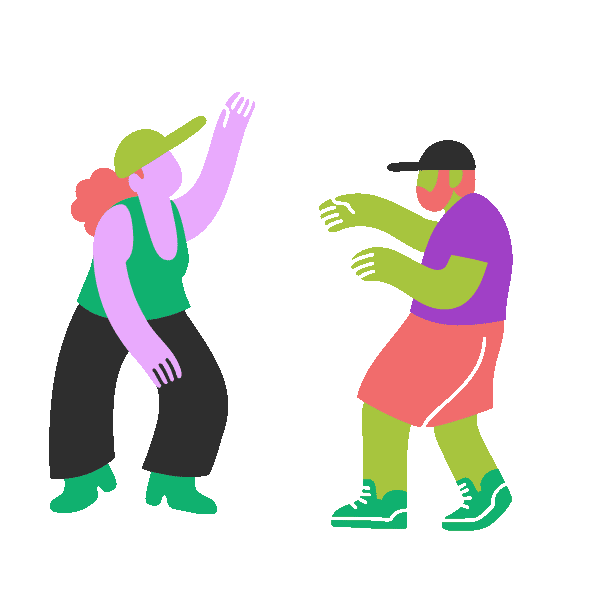 Happy Dance Sticker by Uma Nota Culture