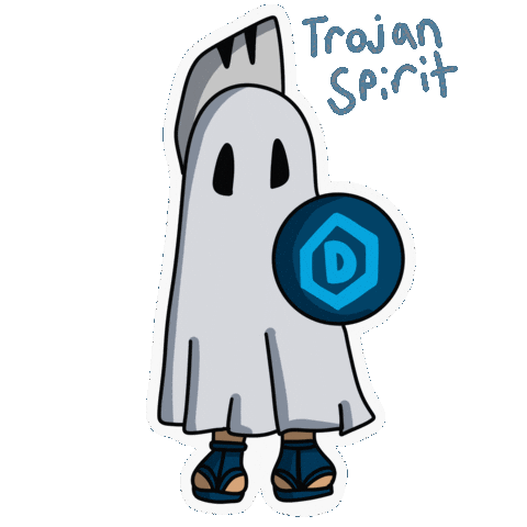 Dsu Sticker by Dakota State University