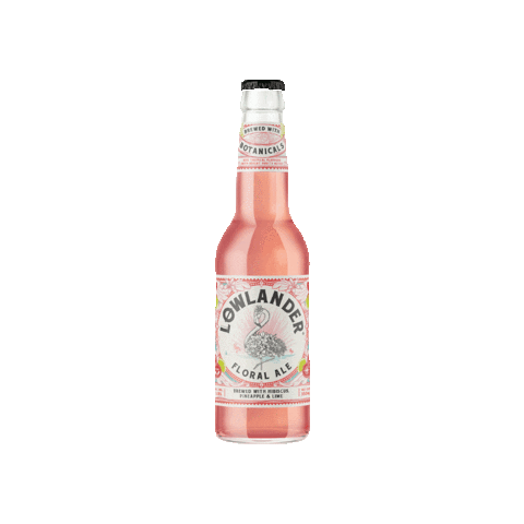 Floral Ale Sticker by Lowlander Botanical Beer