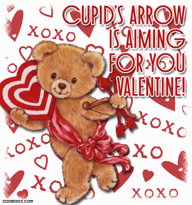 Cool Cute Teddy Bear Images Happy Valentines Day Gif