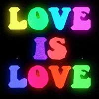 Love Is Love Rainbow GIF by Patricia Battles