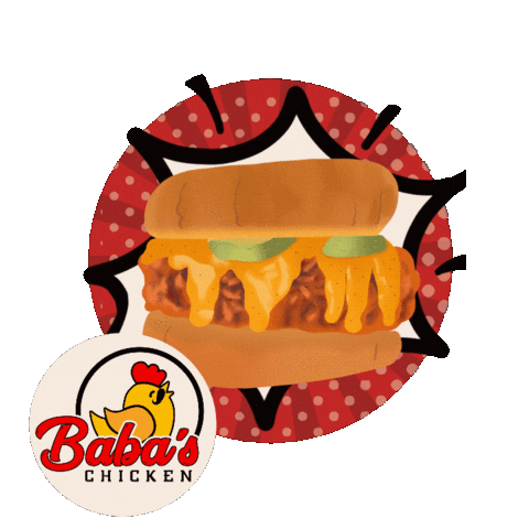 Baba's Hot Chicken Sticker