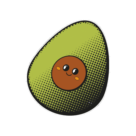 Avocado Sticker