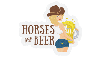Horse Cowgirl Sticker by Saddle and Sage