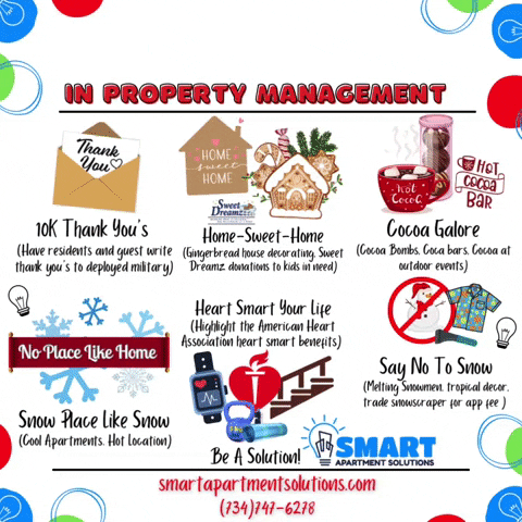 Property Management Winter GIF by Smart Apartment Solutions