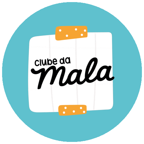 Clube Da Mala Sticker by Veio na Mala