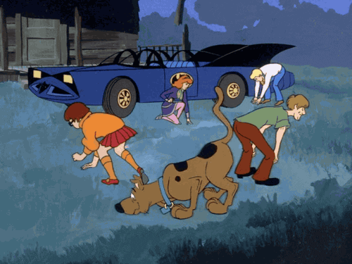  mystery detective scooby doo clues GIF