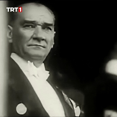 Mustafa Kemal Ataturk Turkey GIF by TRT