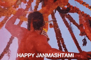 Krishna Janmashtami Festival GIF by Hrithik Roshan