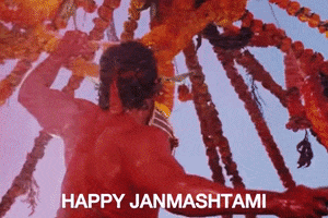 Krishna Janmashtami Festival GIF by Hrithik Roshan