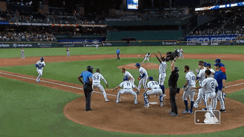 Texas Rangers Sport GIF by MLB