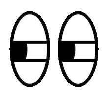 Eyes Look Sticker