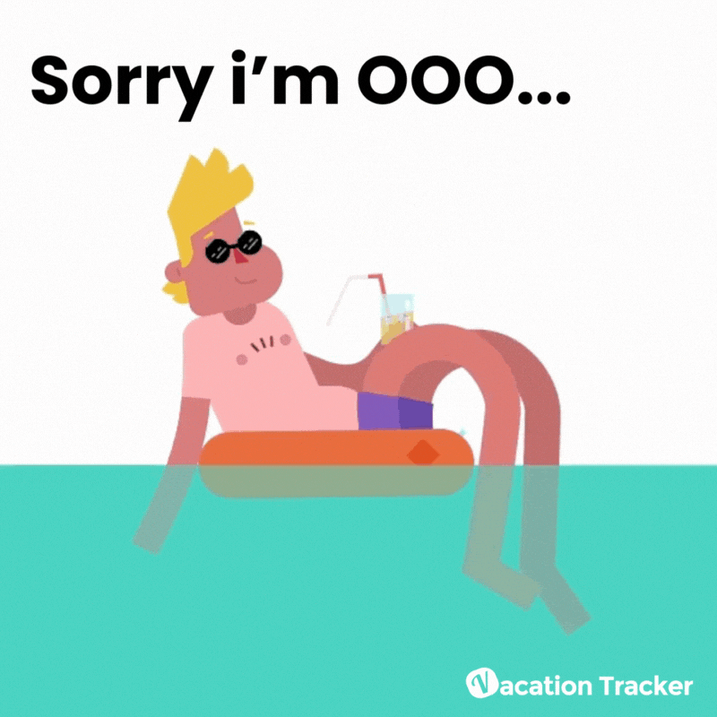 Vacation Tracker GIF