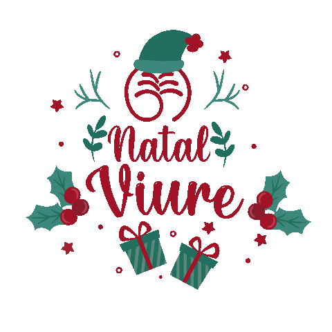 Christmas Natal Sticker by Viure Cosmeticos