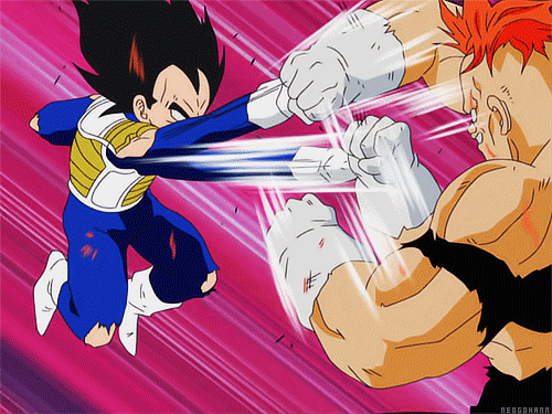 Dragon Ball Z Fight GIFs - Get the best GIF on GIPHY