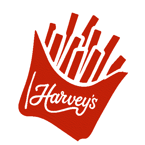 Harvey's Hot Sandwiches Sticker