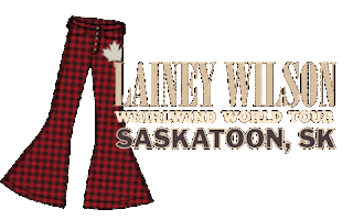 Wild Horses Saskatchewan Sticker by Lainey Wilson